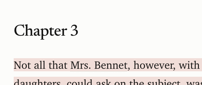 The card over a very hard sentence: 31 words, reading grade 17, split it or cut what it can lose